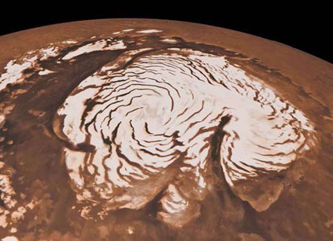 Mars Polar Cap