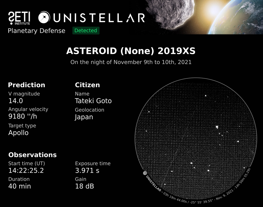 Citizen Scientist Tateki Goto