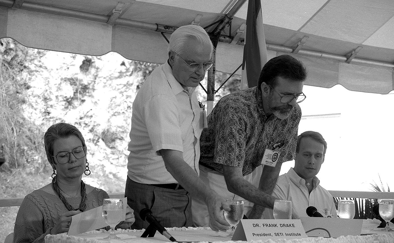 SETI pioneers at Arecibo