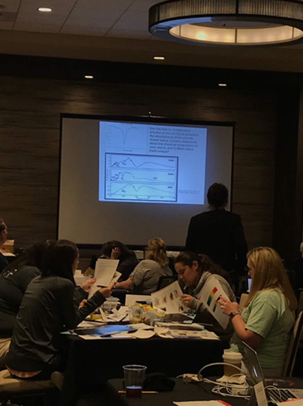 AAA participating in a workshop in Las Vegas