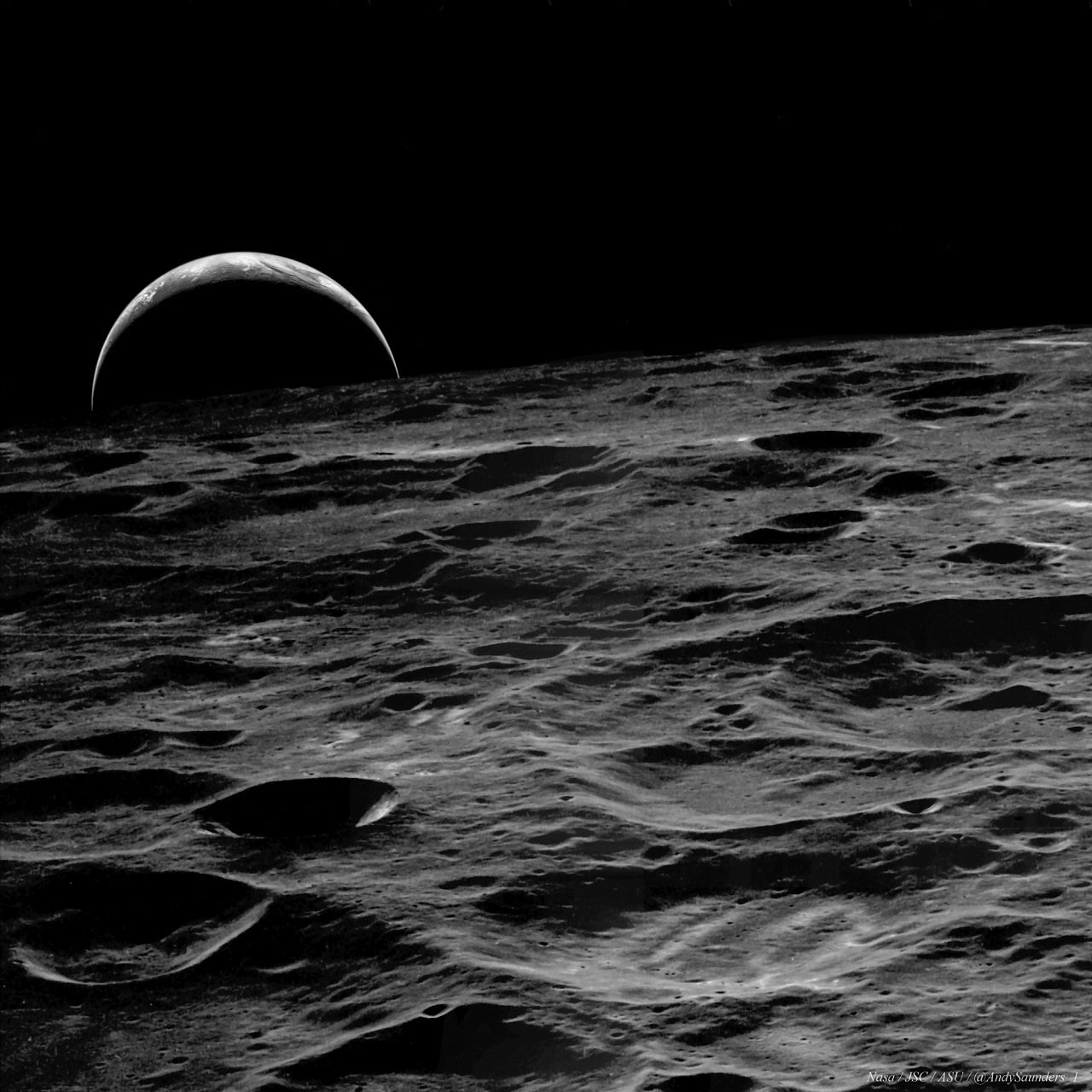 Earth Rise - Apollo 14