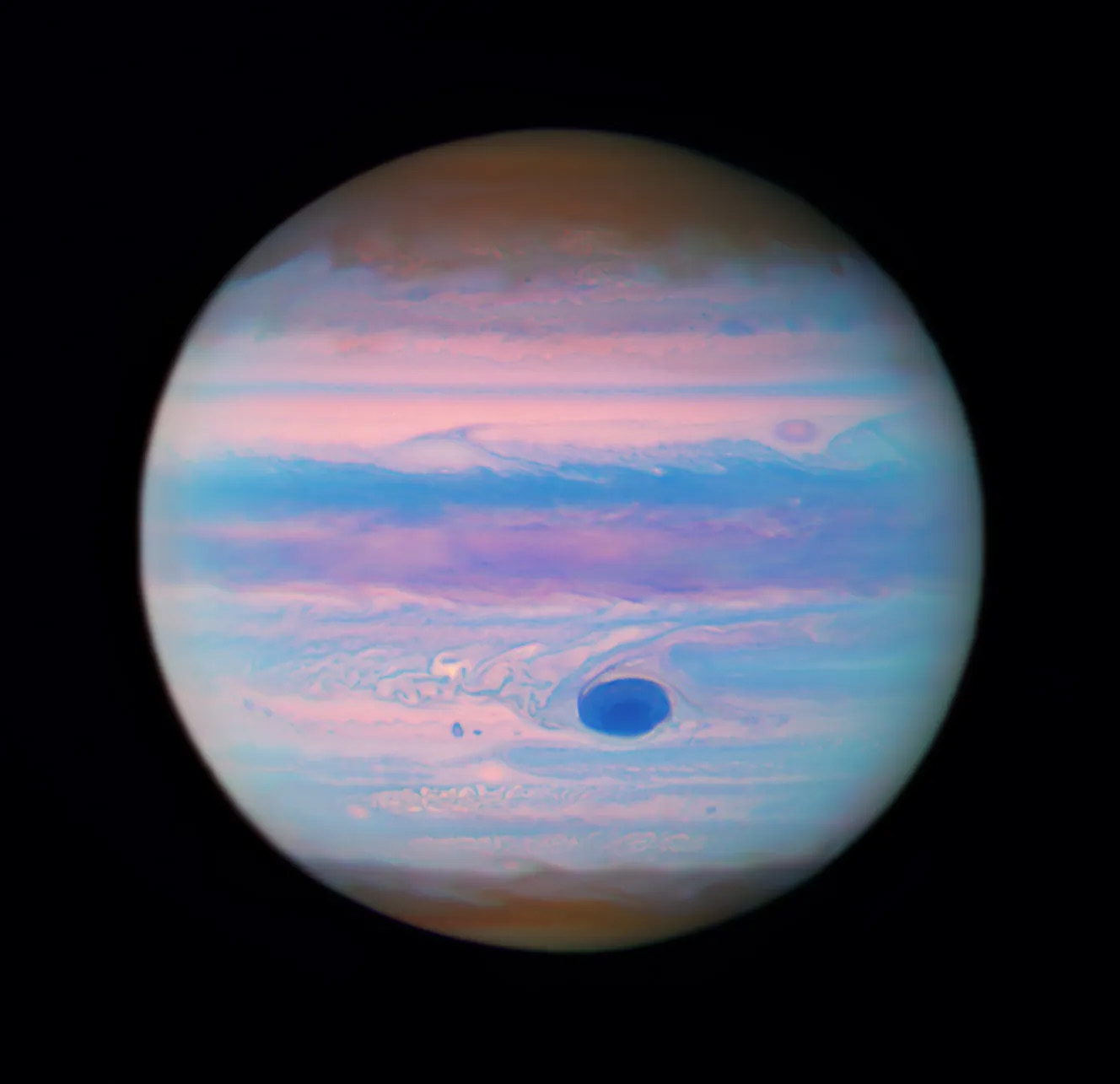 Jupiter in Ultraviolet Light