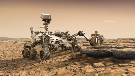Image of the Mars Rover