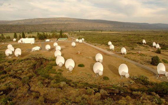 Image of the Allen Telescope Array