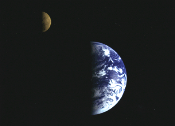 Earth and Moon