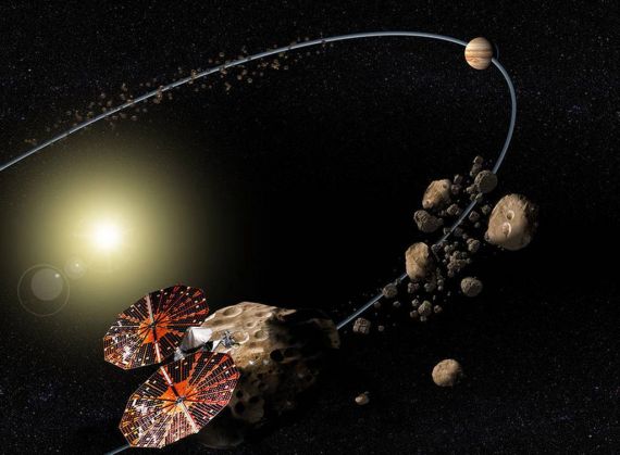 Illustration of the occultation of Orus