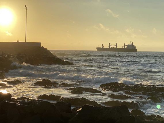 Sunset in Antofagasta