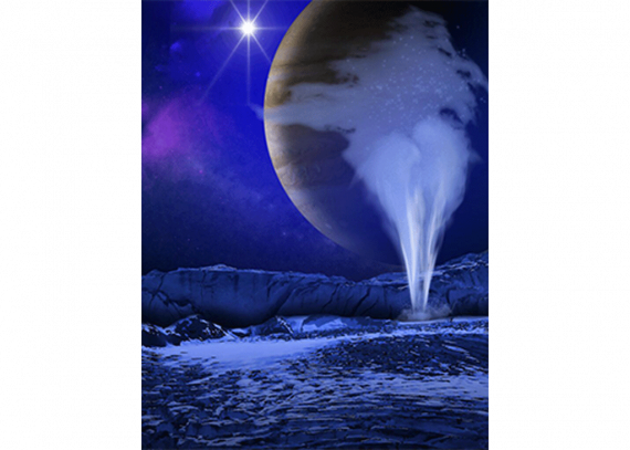 plume of water vapor on Europa
