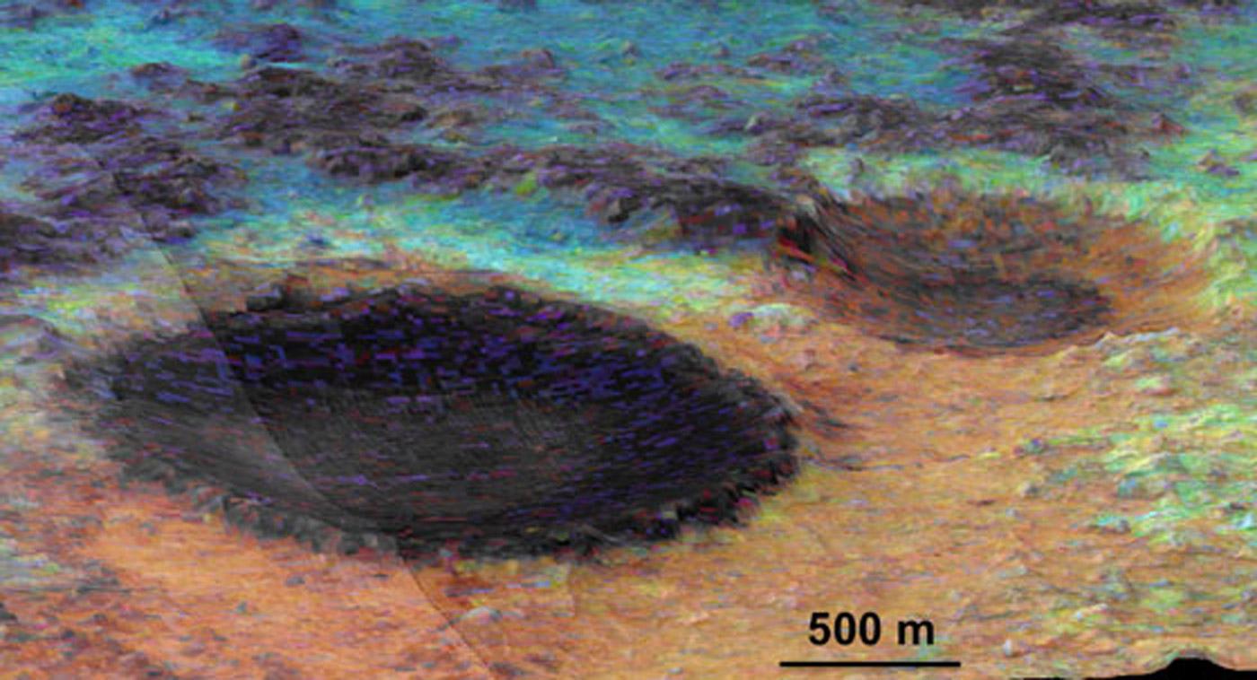 3D view of CRISM composition