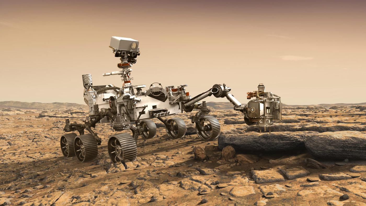 Image of the Mars Rover