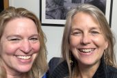 Ellen Stofan and Dava Newman